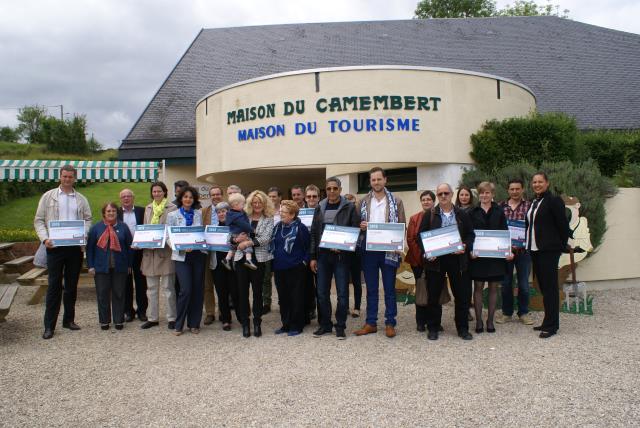Les nouveaux labéllisés Normandie Qualité Tourisme ont été mis à l'honneur.