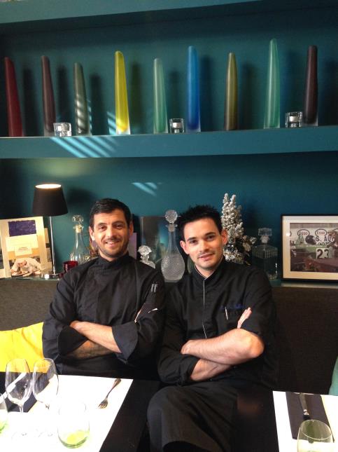 Nicolas Mendjisky et Joackim Salliot, les chefs de Séjour Café et du Petit Café.