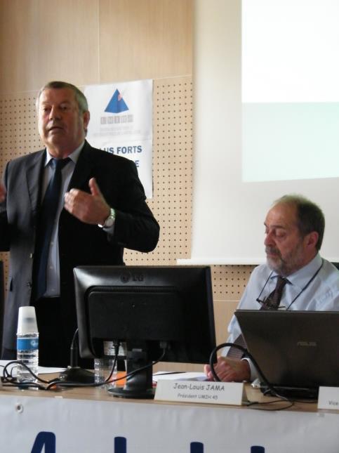 Roland Héguy et Jean-Louis Jama