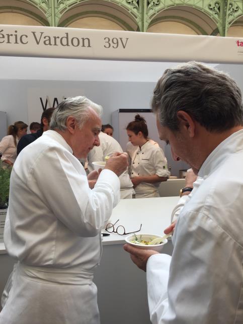 Alain Ducasse chez Frédéric Vardon.