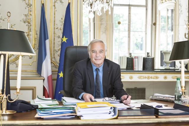 François Rebsamen, ministre du travail, de l'emploi, de la formation professionnelle et du dialogue social