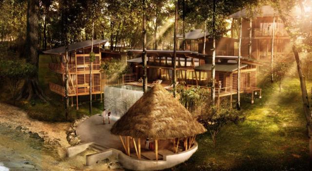 3 - Resort at Isla Palenque.