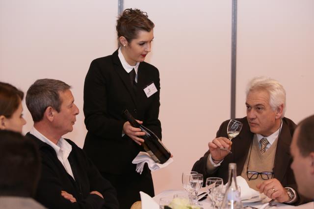 Anne-Sophie Berthe (20 ans, Nord Pas-de-Calais), médaillée d'or, catégorie service en salle.