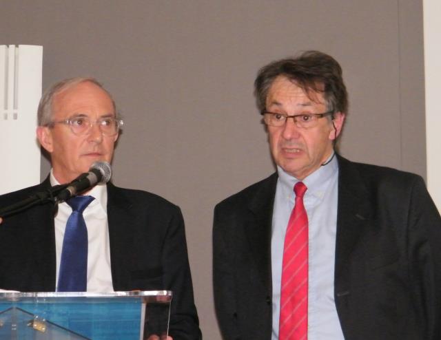 Hervé Bécam et Gilles Martinet