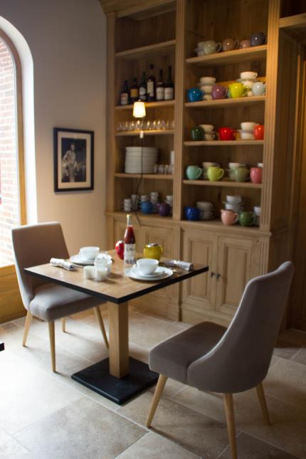 Au Manoir, tout est local, même au petit-déjeuner où l'on sert des produits du coin.