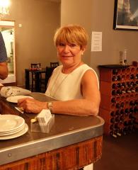 Martine Courbon, première femme à prendre la tête des hôteliers restaurateurs du Puy-de-Dôme.