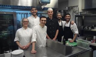 Hotel Intercontinental Porto, en cuisine.