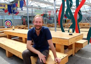 Richard Baussay, chargé de promotion culinaire pour Le voyage à Nantes, dans la version 2015 de la...