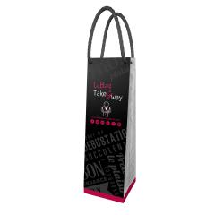 Le Bag, qui peut être personnalisé par le restaurateur, permet au client de rapporter sa bouteille...