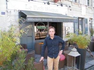 Franck Barbotin, patron du Petit Bistrot à Chartres