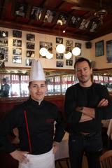 Tony Potillion et Alexandre Barbin : 'cuisine de qualité et accueil chaleureux sont le maître mot...