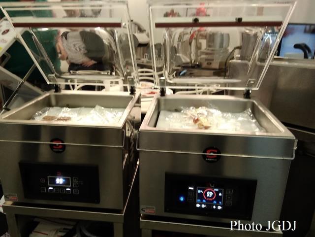 Machine sous vide Sammic.