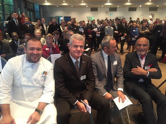 Guillaume Gomez,Deznis Courtiadre,Stéphane Trapier,Gérard Cagna
