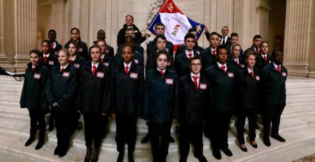 Les élèves du lycée Antonin Carême aux palais des Invalides