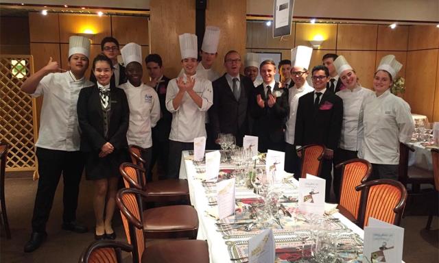 les élèves de Première Bac Pro Hôtellerie-Restauration ont concocté des plats associés aux thèmes de chaque livre