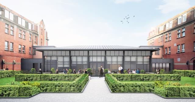 Le futur restaurant d'application du lycée Jeanne d'Arc d'Aulnoye-Aimeries devrait ouvrir ses portes en février 2018.