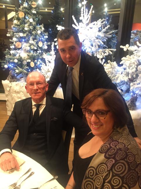 Joseph Le Gal, Franck Languille et Muriel Belloir directrice du lycée Jéhanne de France
