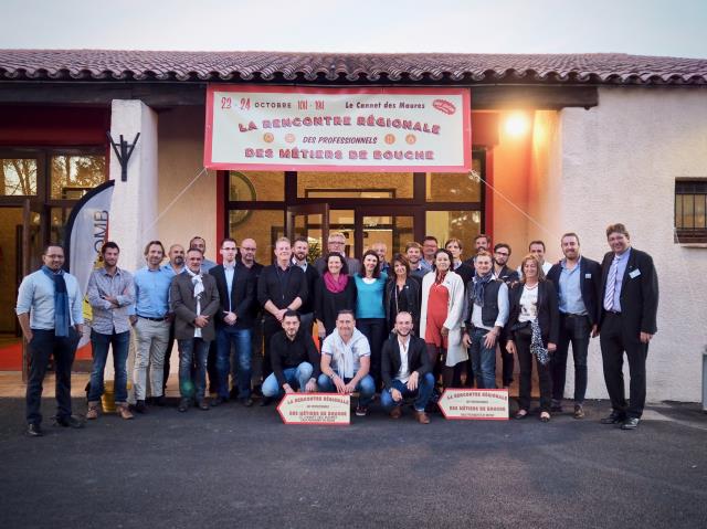 L'ensembles des exposants et partenaires de cette première Rencontre régionale des métiers de bouche