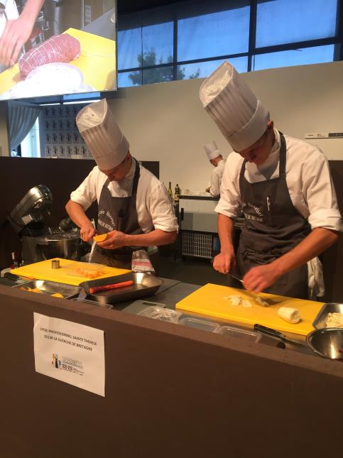 Les candidats cuisiniers de la Guerche de Bretagne