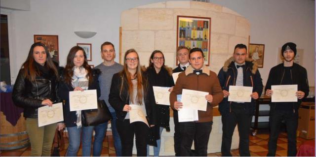 Les majors de promotion du lycée Saint-Michel de Blanquefort
