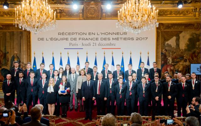 L'équipe de France des Métiers a placé la France au top 10 des meilleures nations