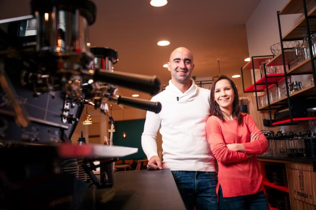 Christèle Vaast et Thierry Milone ont ouvert un Anticafé à Strasbourg.