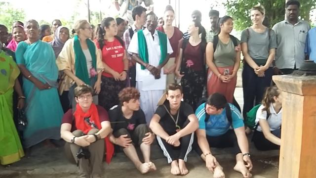 Voyage en Inde du 12 étudiants du lycée Jacques Coeur, de Bourges.