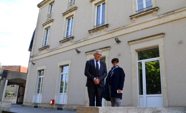 Pascal Prost, directeur de l'Hôtel des Sources et Béatrice Loret, directrice du Casino de Pougues-les-Eaux vont travailler en synergie.