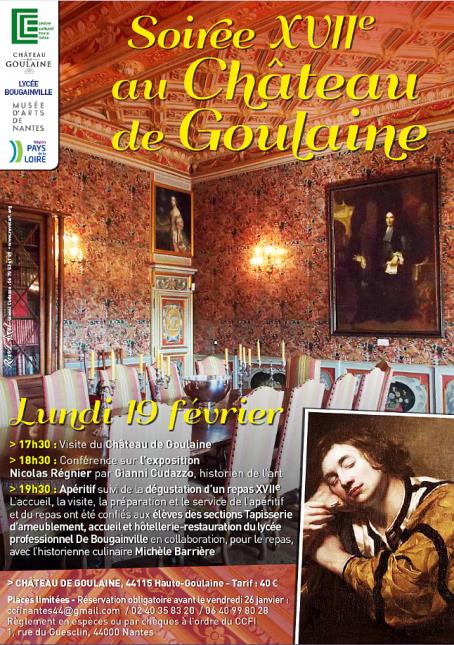 Soirée au Château de Goulaine pour le lycée de Bougainville