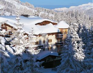 Le palace les Airelles de Courchevel.