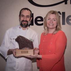 Pierre Teyant et Noreen Lanigan, directrice de Bord Bia France.