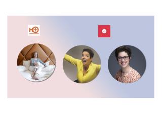 Servane Rangheard, Hélène Samuel et Heidi Miller