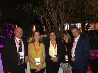 De gauche à droite : Dr. Pavel Lukka, Uniwersytet Rzeszowski, Mme Beatriz Perez Soto, Mme Jessica...