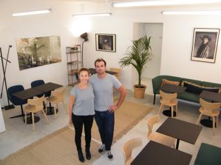 Julie et Thomas Trautwein du Café Contemporain