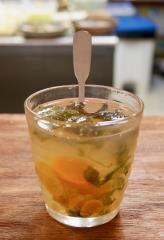 Le sirop de kumquat chaud de Moko Hirayama, Mokonuts (Paris Ve)
