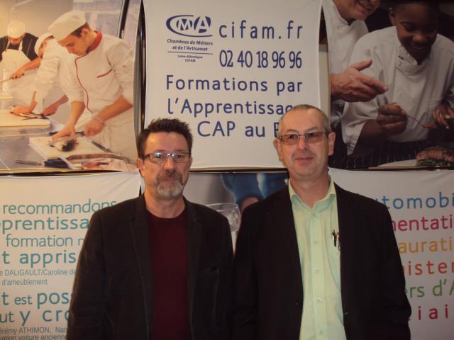 Bruno Veslin et Vincent Brisson