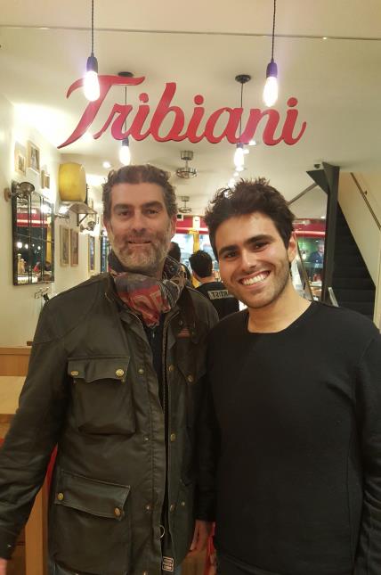 Laurent Rebuzzi (à gauche) et Julian Lazare (à droite)