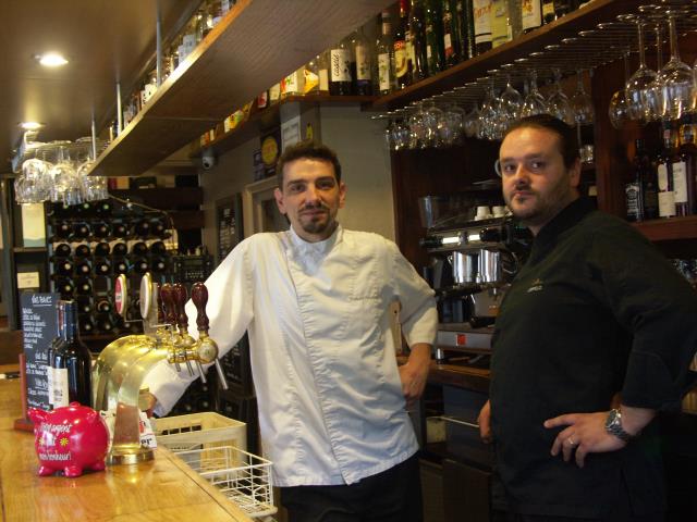 Gillian Losfeld et Vincent Fourdrinier oeuvrent ensemble à consolider une belle identité de restaurant de viandes à L'Oeil.