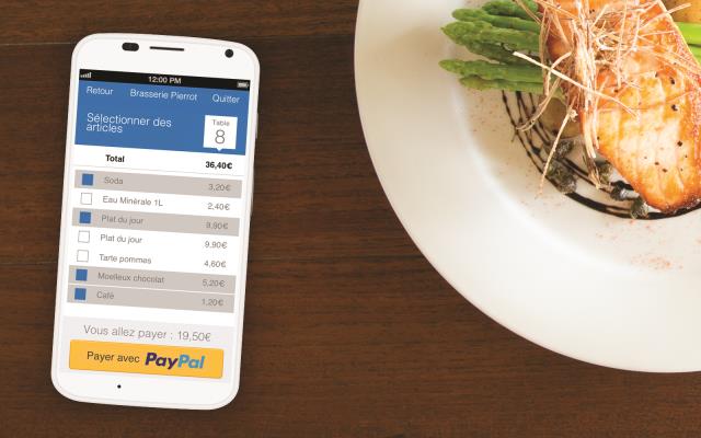 Le dispositif Pay@Table permet de régler l'addition sans passer par la caisse