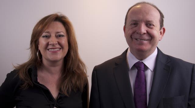 Krystel Blondeau, directrice générale de la Fédération Internationale des Logis, et Thierry Amirault, président du réseau.
