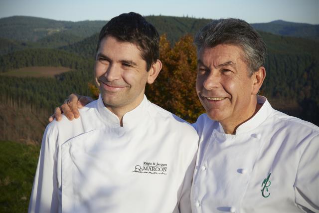 Régis & Jacques Marcon, trois étoilés Michelin pour leur restaurant en Haute-Loire
