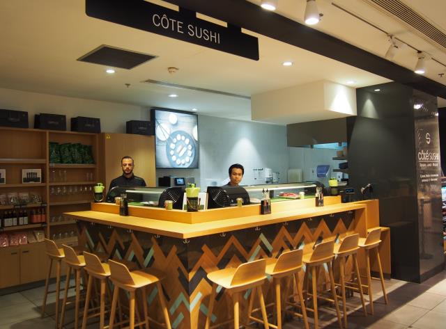 Côté Sushi a ouvert son premier corner à Lafayette Gourmet.