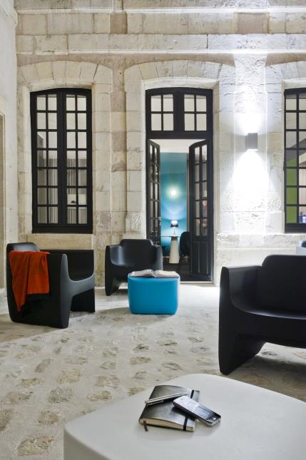 L'Hôtel de la Monnaie, l'établissement de Sylvette Lebeau à La Rochelle.