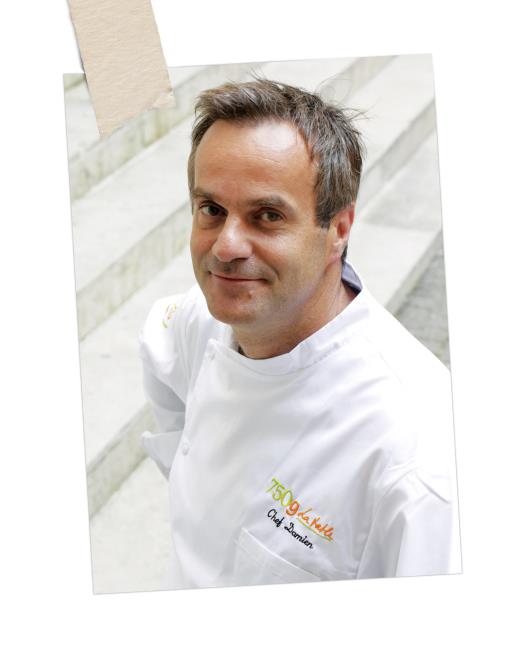 Le chef Damien Duquesne.