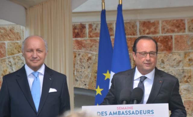 Le tourisme et la gastronomie ont été mis à l'honneur par le Président de la République et Laurent Fabius lors de la côture de la semaine des ambassadeurs.