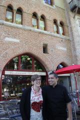 Alberto et Marion se donnent un an, un an et demi pour voir si leur restaurant est rentable.