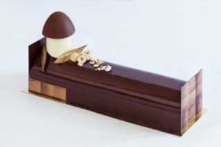 « Véritable bûche de nos forêts » aux Etangs de Corot.