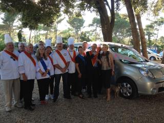 Les Disciples d'Escoffier du Var et des Alpes ont réussi à offrir une voiture pour les enfants...