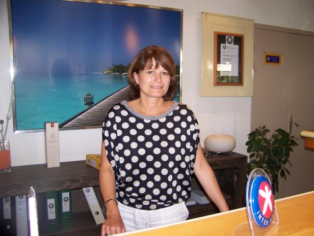 Chantal Viricel gère cet Inter-hôtel de 40 chambres, situé au nord de Lyon