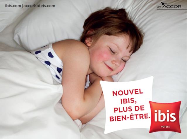 Du 3 octobre à fin décembre 2012, ibis fera l'objet d'une campagne de communication en France, et simultanément dans 56 pays, dans la presse, sur le web, dans les gares SNCF et le métro.